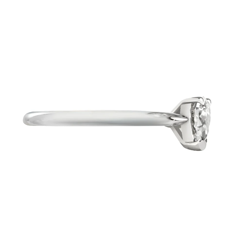 18ct White Gold Pear shaped Diamond Ring - Image 3