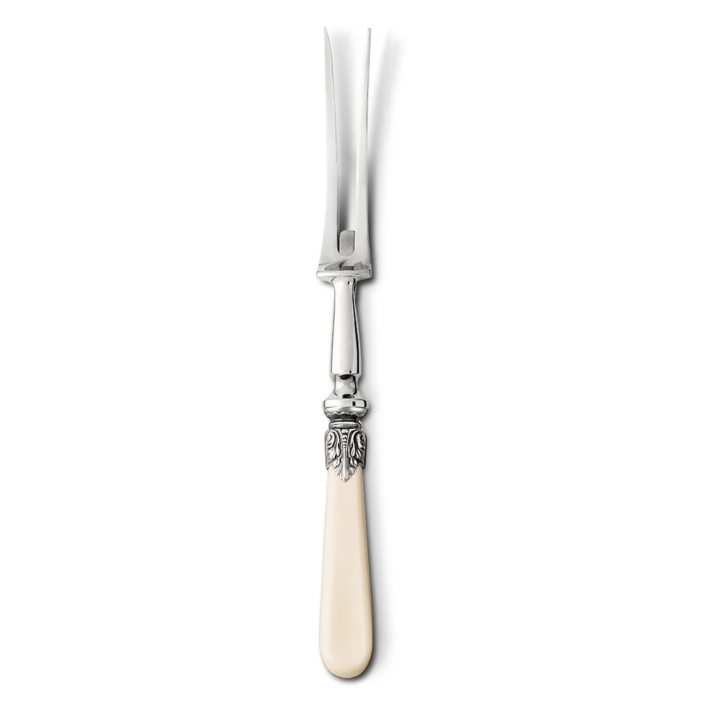 Antique Silver Plated Carver Fork - Single