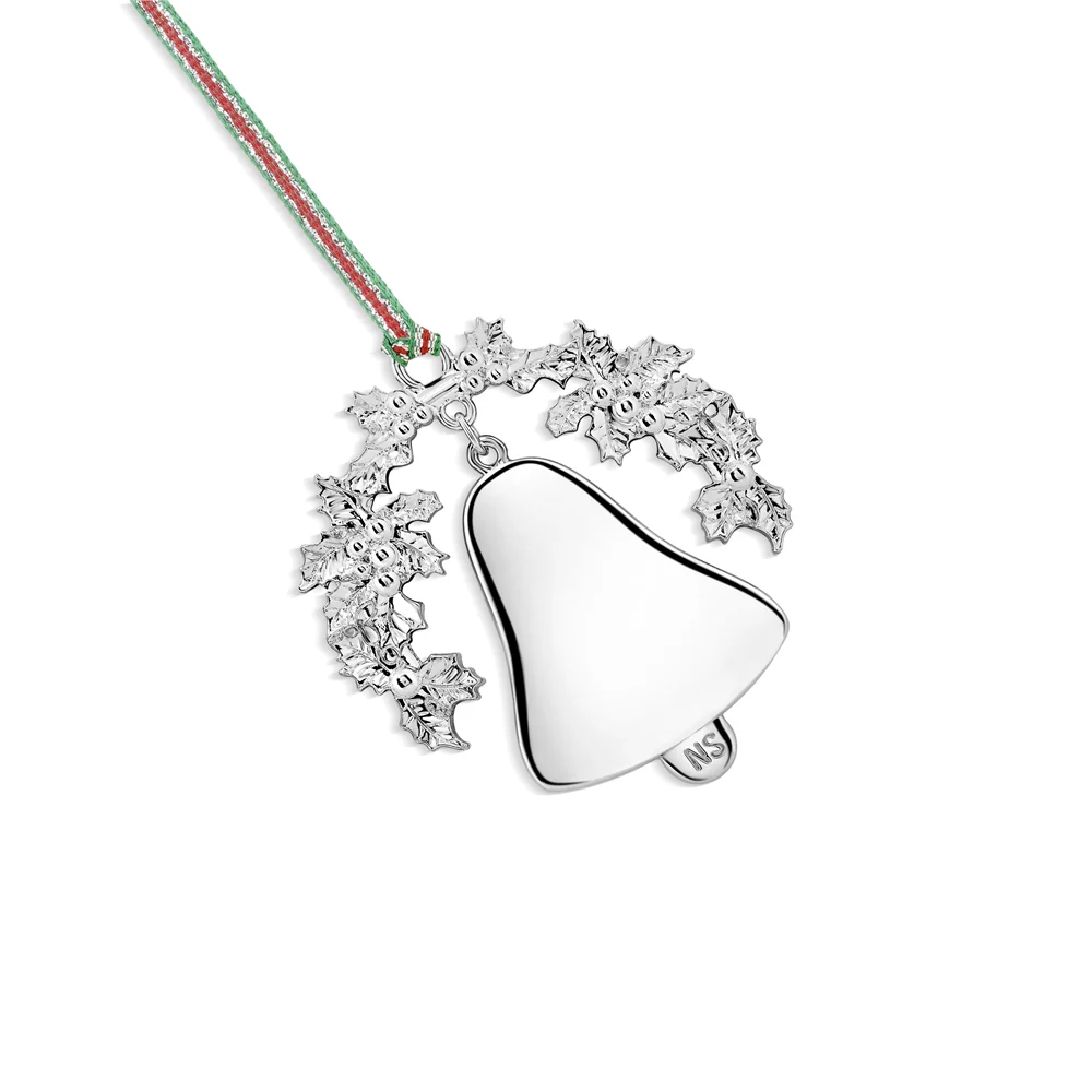 Bell and Holly Christmas Tree Decoration - Image 6
