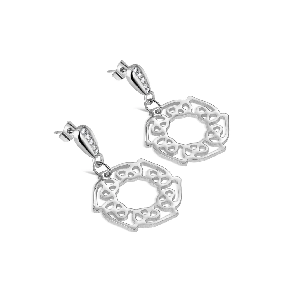 Celtic Drop Earrings - Image 3