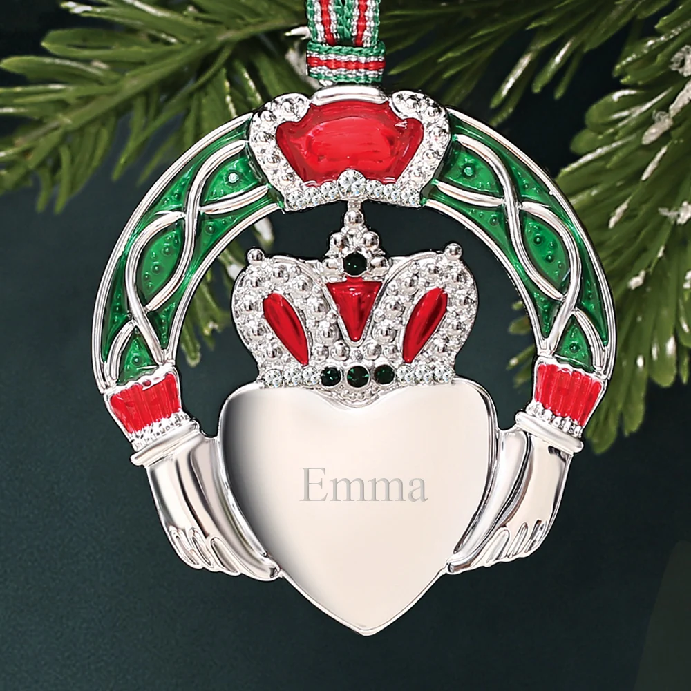 Claddagh Christmas Tree Decoration - Image 2