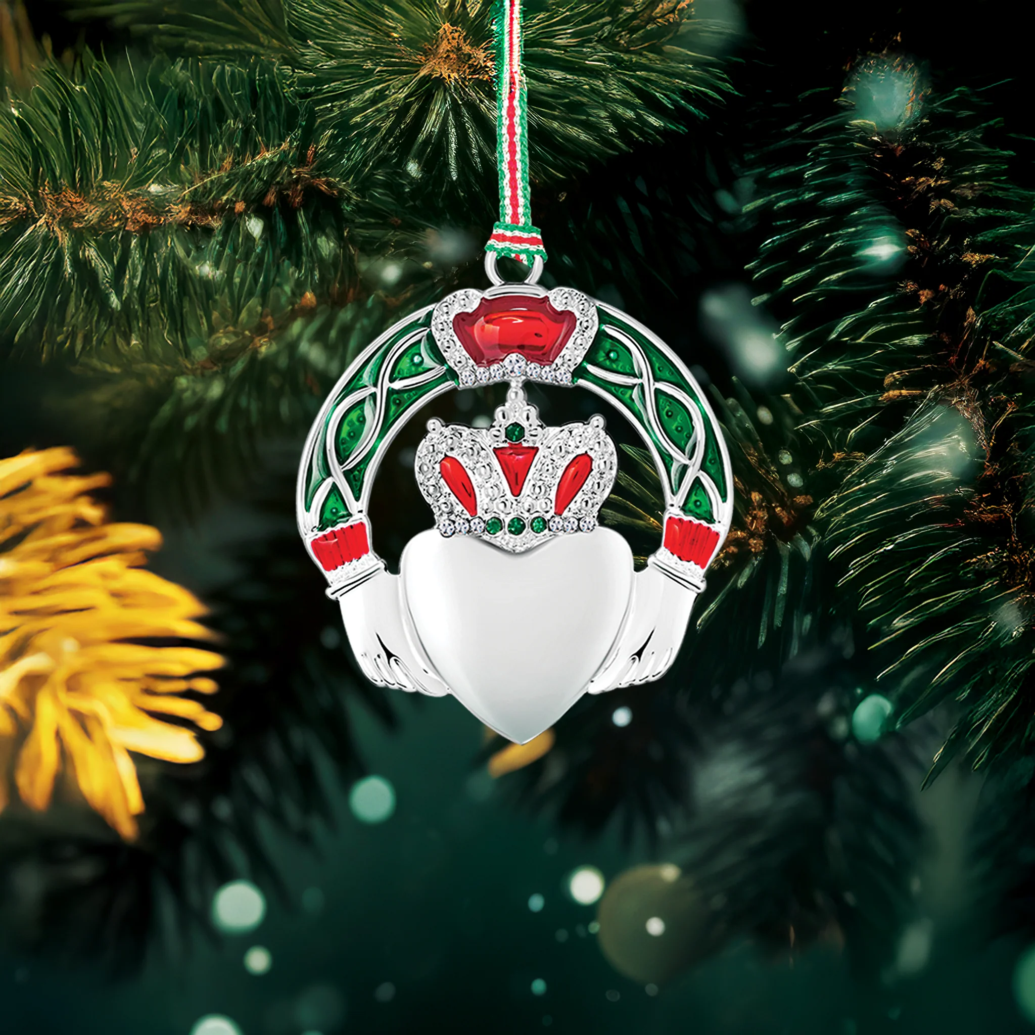 Claddagh Christmas Tree Decoration - Image 3