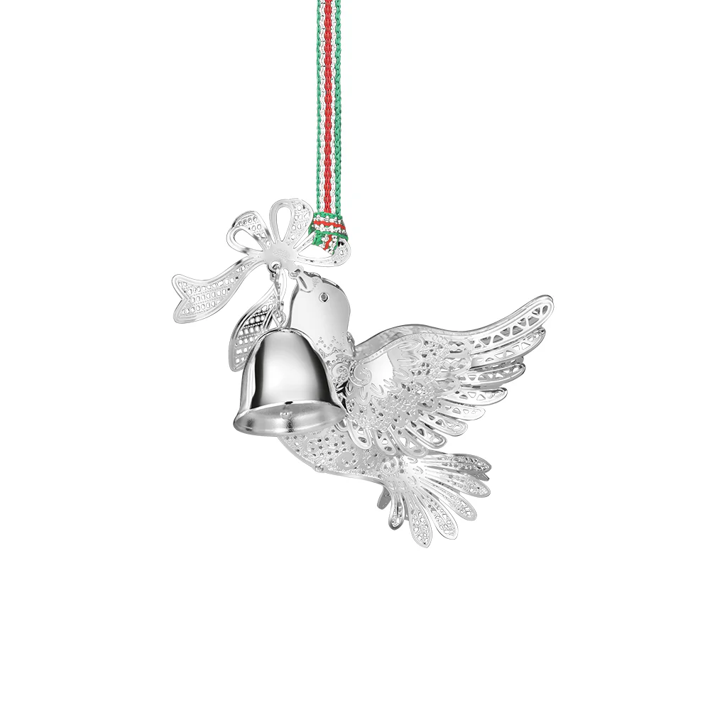 Dove with Bell Christmas Tree Decoration