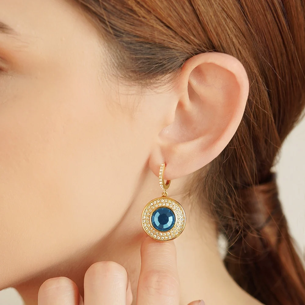 Earrings with Montana Stone - Image 2