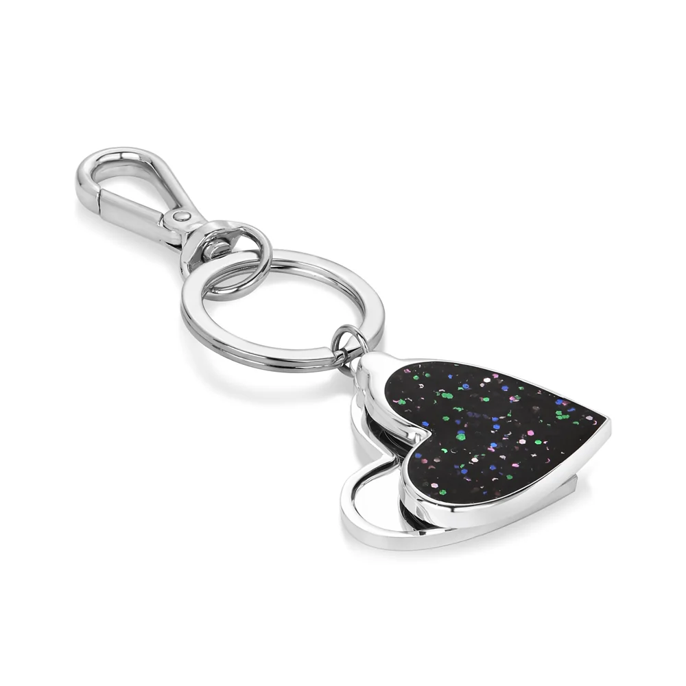Heart and Mirror Keyring - Image 2