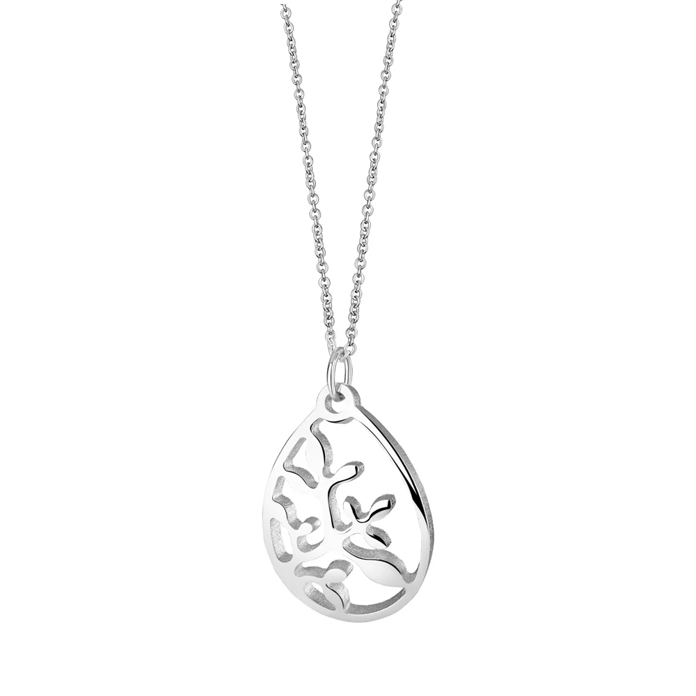 Leaf Oval Pendant