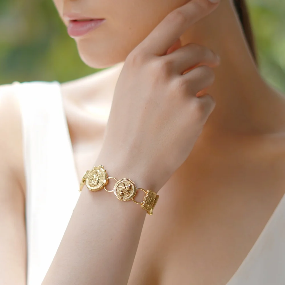 Mixed Coin Bracelet - Image 2