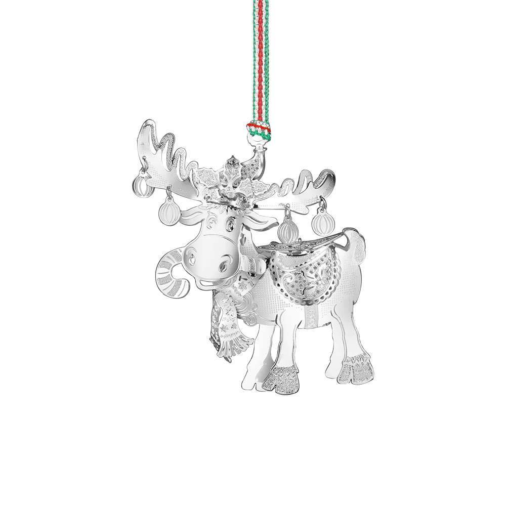 Moose Christmas Tree Decoration