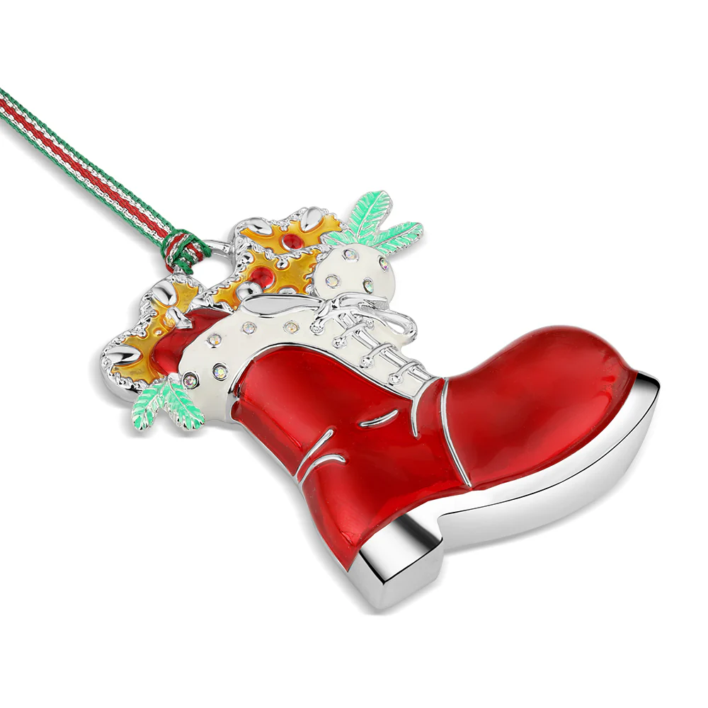 Red Boot Christmas Tree Decoration - Image 3