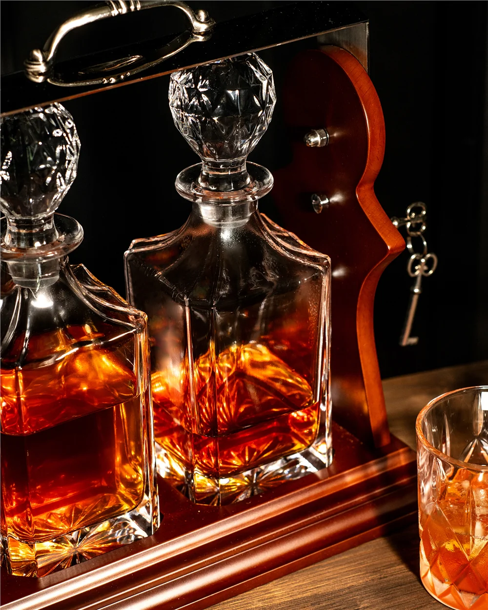Tantalus Set of 2 Whiskey Decanters - Image 7