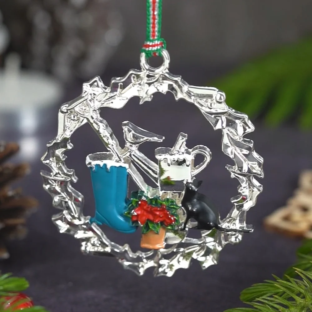 Winter Garden Christmas Tree Decoration - Image 2