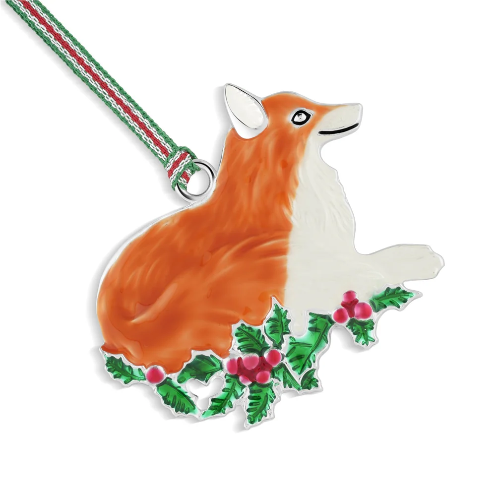 Woodland Fox Christmas Tree Decoration - Image 3